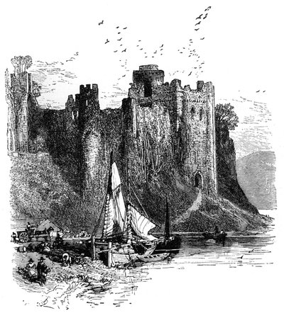 Pembroke Castle, 1930-talet. av Birket Foster