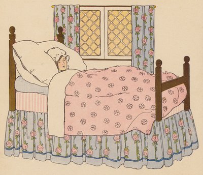 Barnramsa: Nancy Dawson (färglitografi) av Blanche Fisher Wright