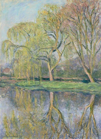 Franska: Le Printemps (näckrosdammen i Giverny) av Blanche Hoschede Monet
