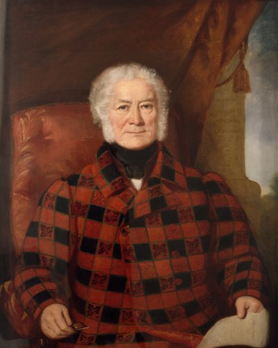 Dr John Borthwick Gilchrist (1759–1841) (olja på duk) av Blanconi Blanconi