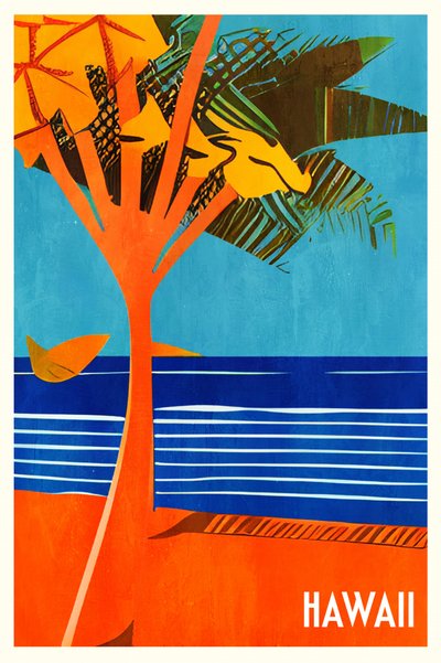 Hawaii, 1955 av Bo Anderson