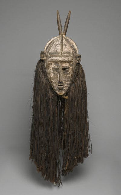 Bolo Mask, Burkina Faso (trä, pigment och fiber) av Bobo Culture Bobo Culture