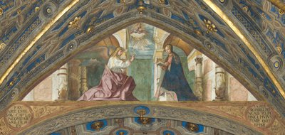Apsid, Superarch, Boccaccio Boccaccino, bebådelse 1506-07 av Boccaccio Boccaccino