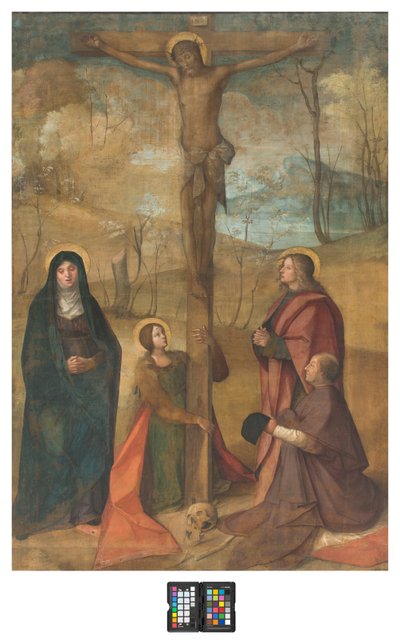 Jesus Kristus krucifix, Boccaccio Boccaccino av Boccaccio Boccaccino