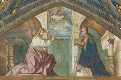 Sopran, Boccaccio Boccaccino, bebådelse 1506-07 av Boccaccio Boccaccino
