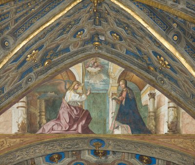 Sopran, Boccaccio Boccaccino, bebådelse 1506-07 av Boccaccio Boccaccino