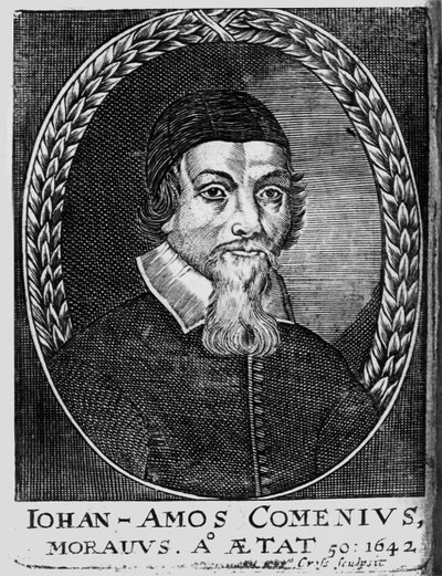 Johan Amos Comenius, 1642 av Bohemian School