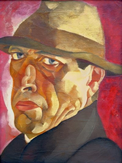 Självporträtt av Boris D. Grigorjew