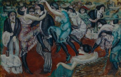 Sångkafé, 1913 av Boris Dmitrievich Grigoriev