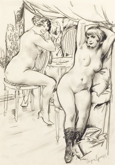 Prostituerade av Boris Dmitrievich Grigoriev