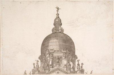 Procession till Santa Maria della Salute 1631 av Boschini