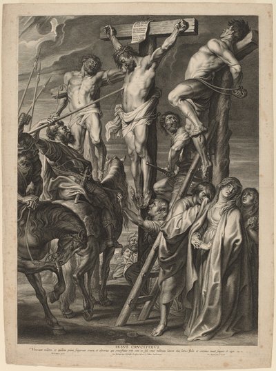 Spjutslaget av Boëtius Adams Bolswert after Sir Peter Paul Rubens