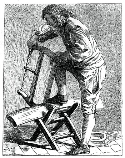 En vedhuggare, 1737-1742. av Bouchardon