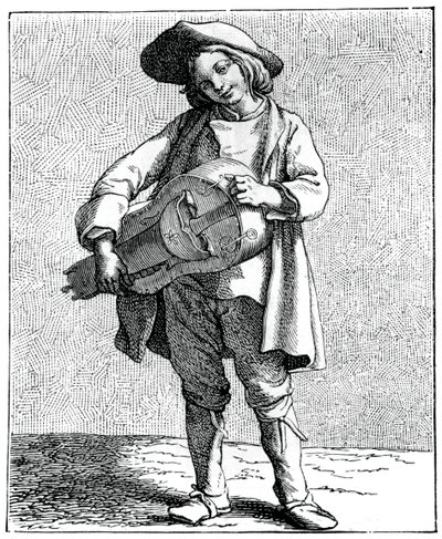 En spindelspelare, 1737-1742. av Bouchardon