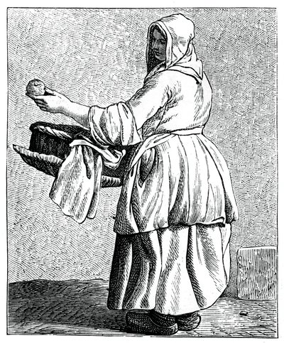Bakade äpplen!, 1737-1742. av Bouchardon
