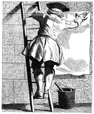 Bill Sticker, 1737-1742. av Bouchardon