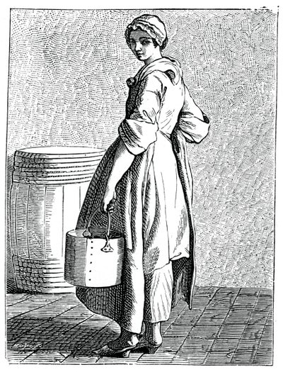 Gröna valnötter, 1737-1742. av Bouchardon