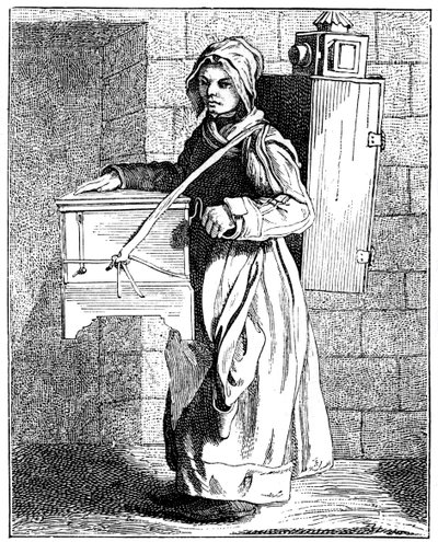 Orgelspelaren, 1737-1742. av Bouchardon