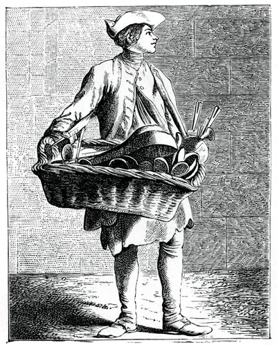 Köp hela skedar och späcknålar!, 1737-1742. av Bouchardon