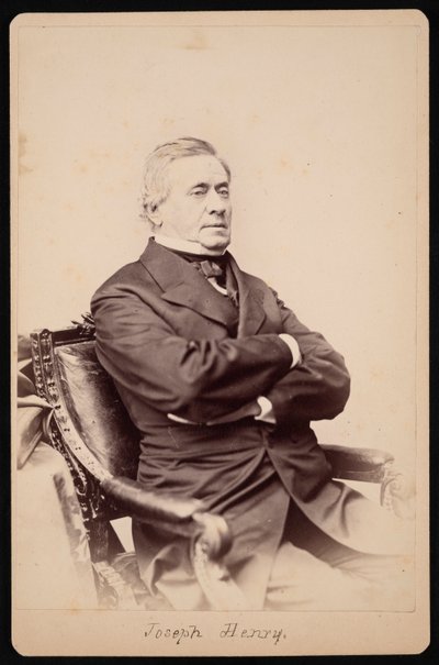 Porträtt av Joseph Henry 1797-1878, mellan 1868 och 1878. av Brady