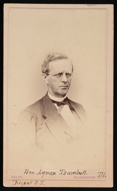 Porträtt av Lyman Trumbull 1813-1896, mellan 1862 och 1869. av Brady