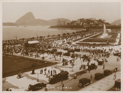 Glorias trädgårdar, Rio de Janeiro (svartvitt foto) av Brazilian Photographer
