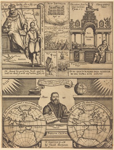 Frontispice av British 17th Century