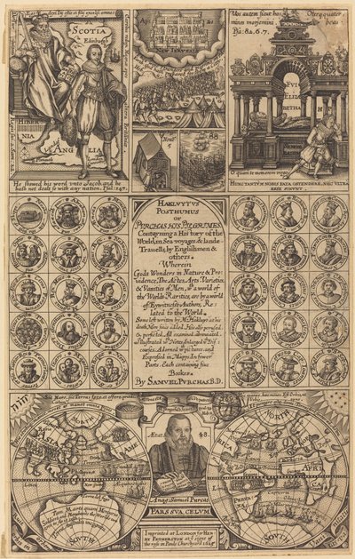 Frontispice av British 17th Century