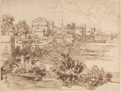 Upnor slott av British 18th Century