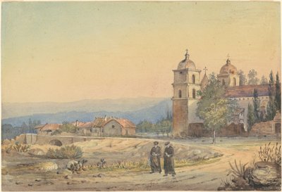 Kyrkan Santa Barbara av British 19th Century