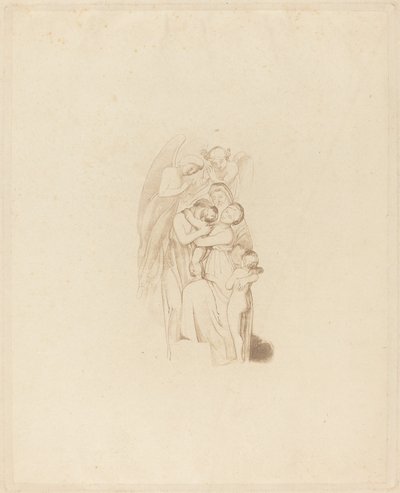 Helig familj? med änglar l.1: Intellektets marsch av British 19th Century