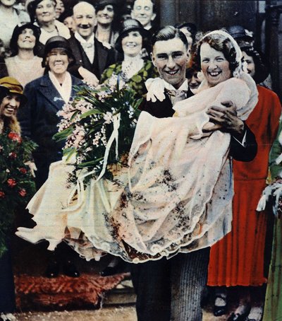 Gifta i London 1932. av British Photographer