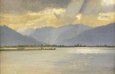 En kontinental sjö (olja ombord) av British School