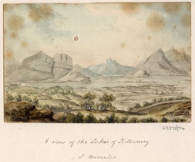 En serie skisser, vyer i Storbritannien, kontinenten och Amerika 1772-1778 (akvarell) av British School