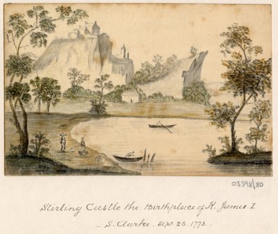 En serie skisser, vyer i Storbritannien, kontinenten och Amerika 1772-1778 (akvarell) av British School