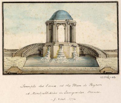 En serie skisser, vyer i Storbritannien, kontinenten och Amerika 1772-1778 (akvarell) av British School