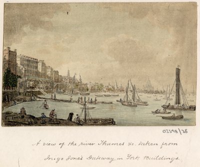 En serie skisser, vyer i Storbritannien, kontinenten och Amerika 1772-1778 (akvarell) av British School