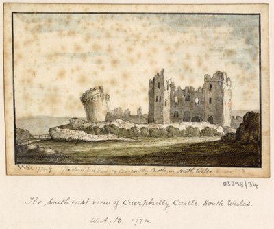 En serie skisser, vyer i Storbritannien, kontinenten och Amerika 1772-1778 (akvarell) av British School