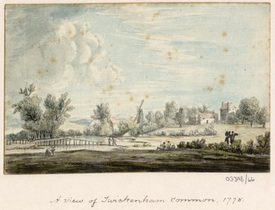 En serie skisser, vyer i Storbritannien, kontinenten och Amerika 1772-1778 (akvarell) av British School