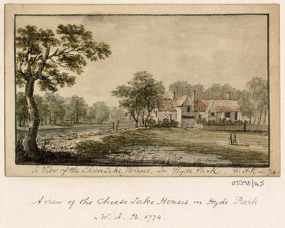 En serie skisser, vyer i Storbritannien, kontinenten och Amerika 1772-1778 (akvarell) av British School