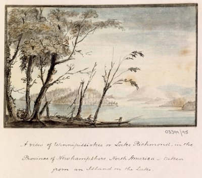 En serie skisser, vyer i Storbritannien, kontinenten och Amerika 1772-1778 (akvarell) av British School