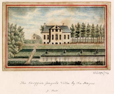 En serie skisser, vyer i Storbritannien, kontinenten och Amerika 1772-1778 (akvarell) av British School