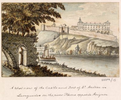 En serie skisser, vyer i Storbritannien, kontinenten och Amerika 1772-1778 (akvarell) av British School