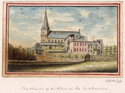 En serie skisser, vyer i Storbritannien, kontinenten och Amerika 1772-1778 (akvarell) av British School