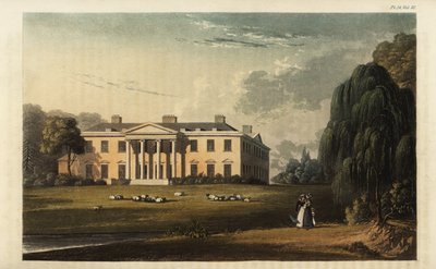 East Cowes Castle, Isle of Wight, säte för arkitekten John Nas av British School