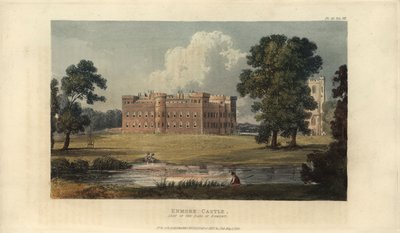 Enmore Castle, Somerset, säte för Earl of Egmont. av British School