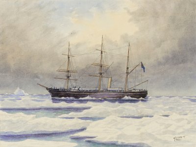 HMS "Discovery" i Arktis av British School