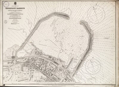Kingstown Harbour, Irlands östkust av British School