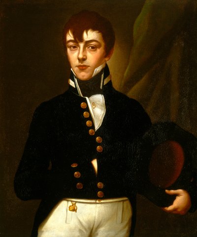 Midshipman Robert Deans (1790-1867) av British School