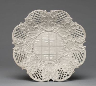 Plåt, tillverkad av en Staffordshire Factory, England, ca 1760 av British School